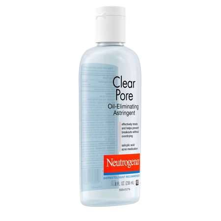 NEUTROGENA Neutrogena Clear Pore Oil-Eliminating Astringent 8 oz., PK24 6810021